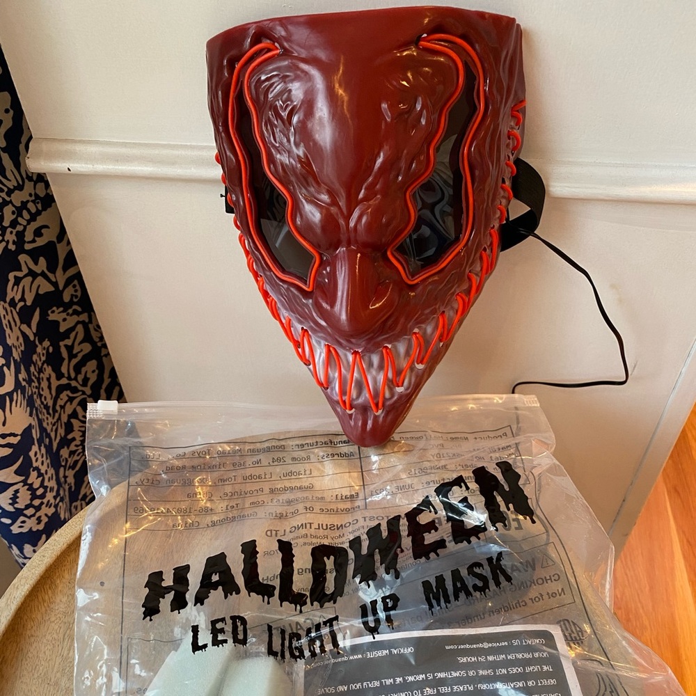Light up Halloween Mask